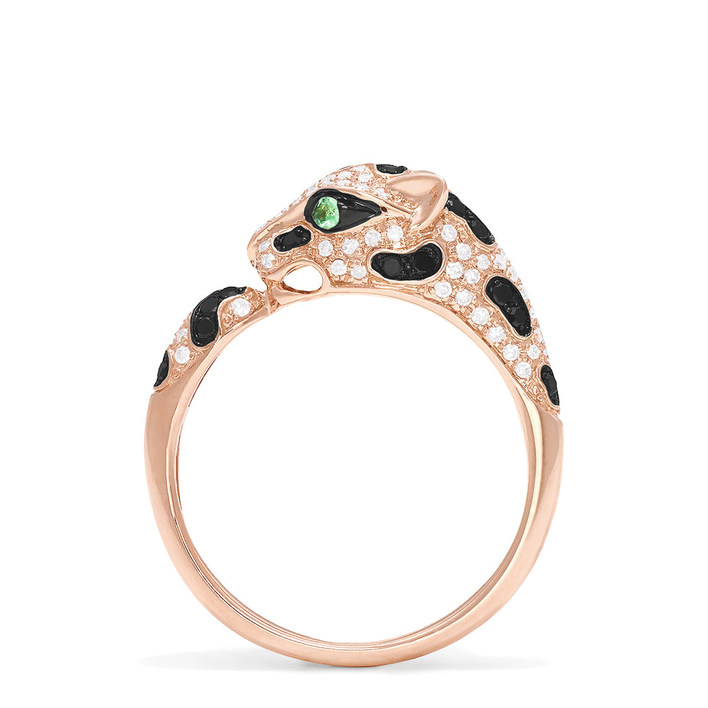 Effy 14K Rose Gold Diamond & Tsavorite Panther Ring, 0.43 TCW WZ0S503DV6 :  Buy Online at Best Price in KSA - Souq is now Amazon.sa: Fashion